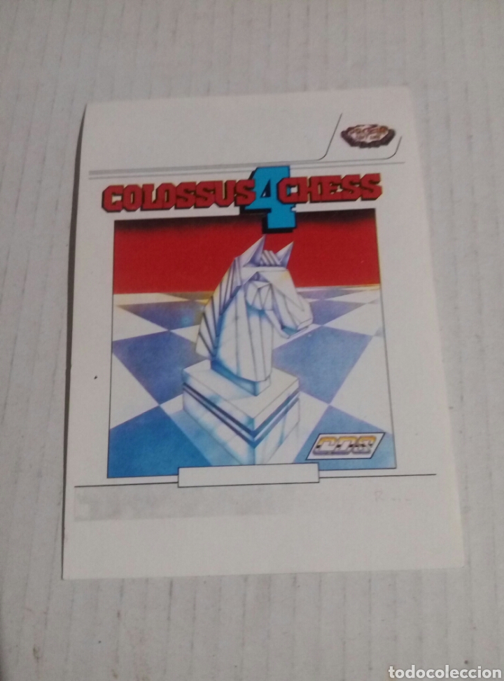 Coleccionismo cromos antiguos: Software collection 123 Colosus 4 Chess - Foto 1
