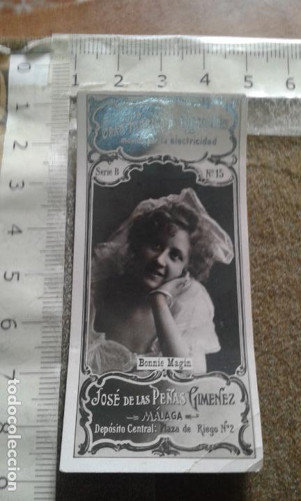 Coleccionismo Cromos antiguos: CROMO - GRAN FABRICA DE CHOCOLATE - JOSE DE LAS PE&Ntilde;AS GIMENEZ - MALAGA - SERIE B N&ordm; 15