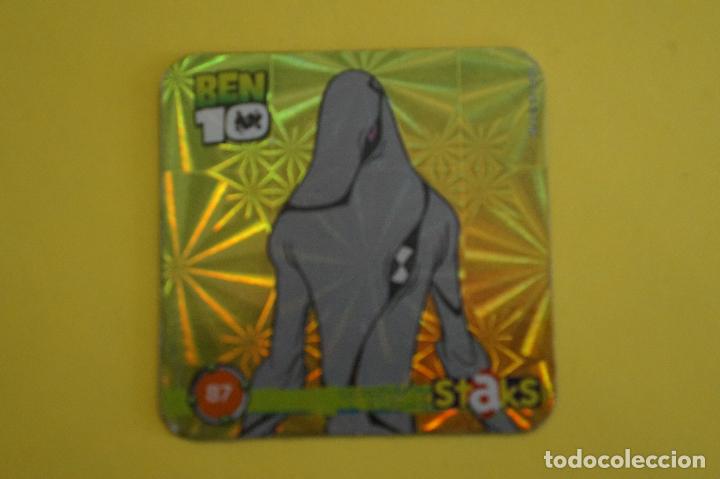 Coleccionismo cromos antiguos: TAZO-STAKS DE BEN 10 N&ordm; 87 DE PANINI - Foto 1