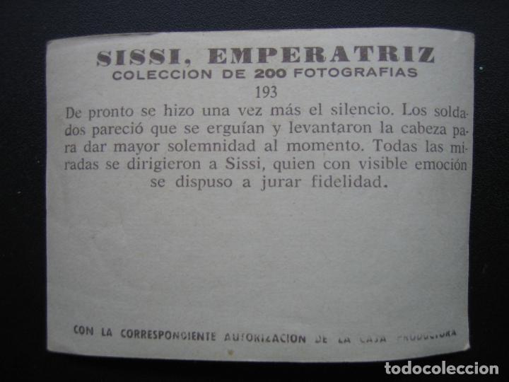 Coleccionismo cromos antiguos: Cromo Sissi Emperatriz - Foto 2