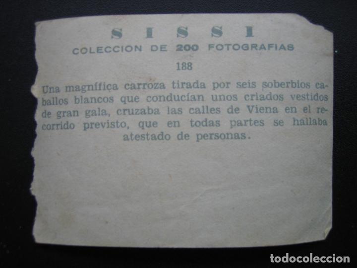 Coleccionismo cromos antiguos: Cromo Sissi Emperatriz - Foto 2