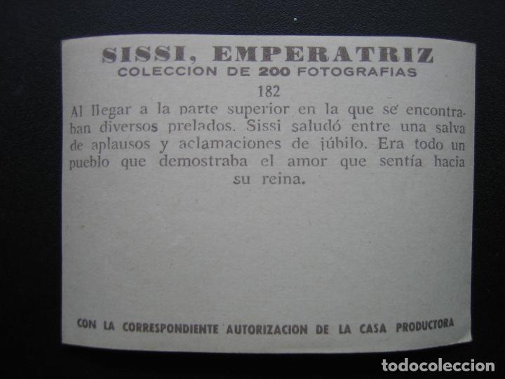 Coleccionismo cromos antiguos: Cromo Sissi Emperatriz - Foto 2