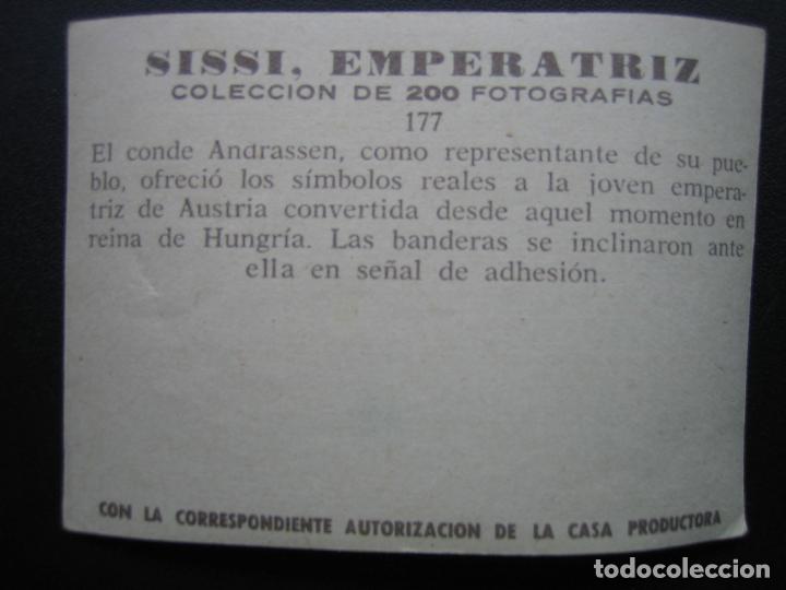 Coleccionismo cromos antiguos: Cromo Sissi Emperatriz - Foto 2