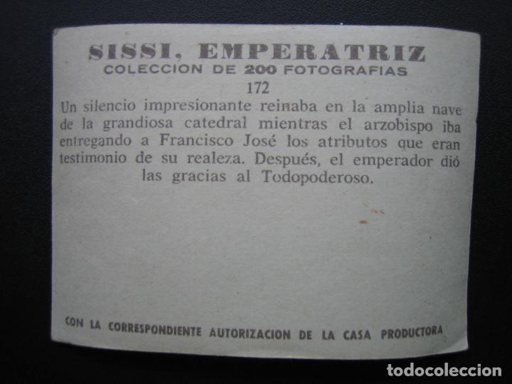 Coleccionismo cromos antiguos: Cromo Sissi Emperatriz - Foto 2