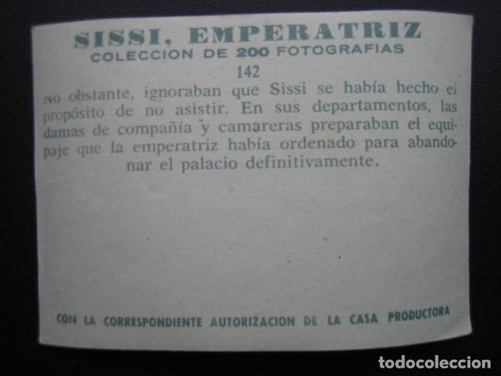 Coleccionismo cromos antiguos: Cromo Sissi Emperatriz - Foto 2