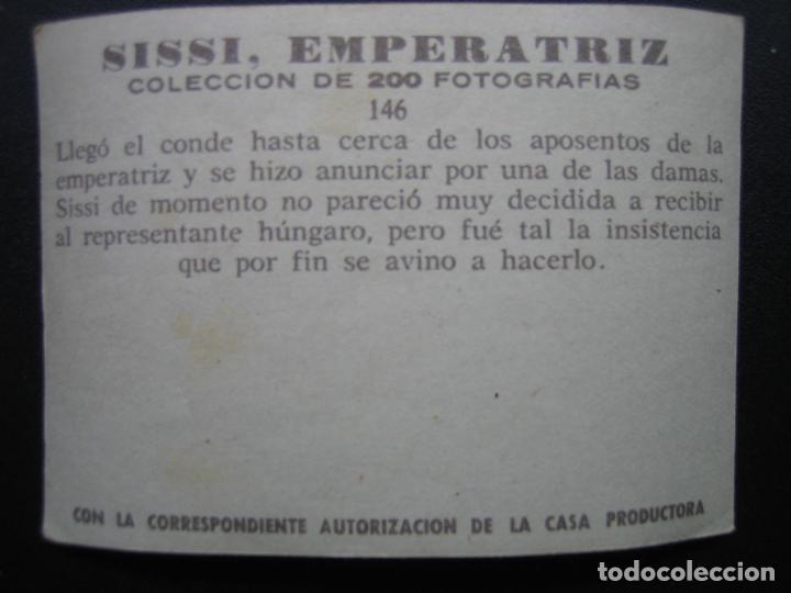 Coleccionismo cromos antiguos: Cromo Sissi Emperatriz - Foto 2