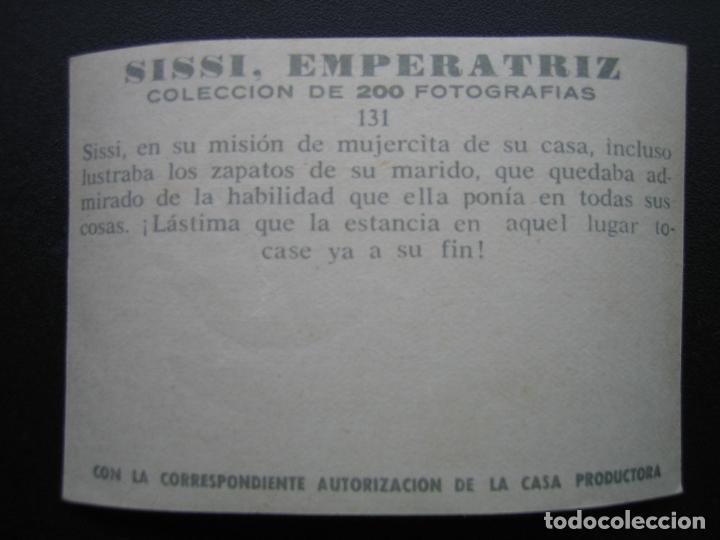 Coleccionismo cromos antiguos: Cromo Sissi Emperatriz - Foto 2