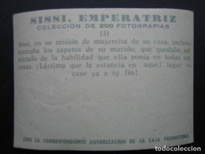 Coleccionismo cromos antiguos: Cromo Sissi Emperatriz - Foto 2