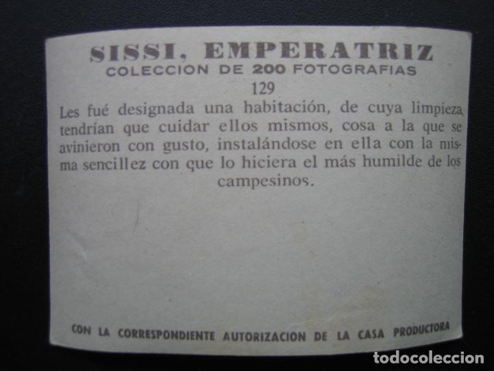 Coleccionismo cromos antiguos: Cromo Sissi Emperatriz - Foto 2