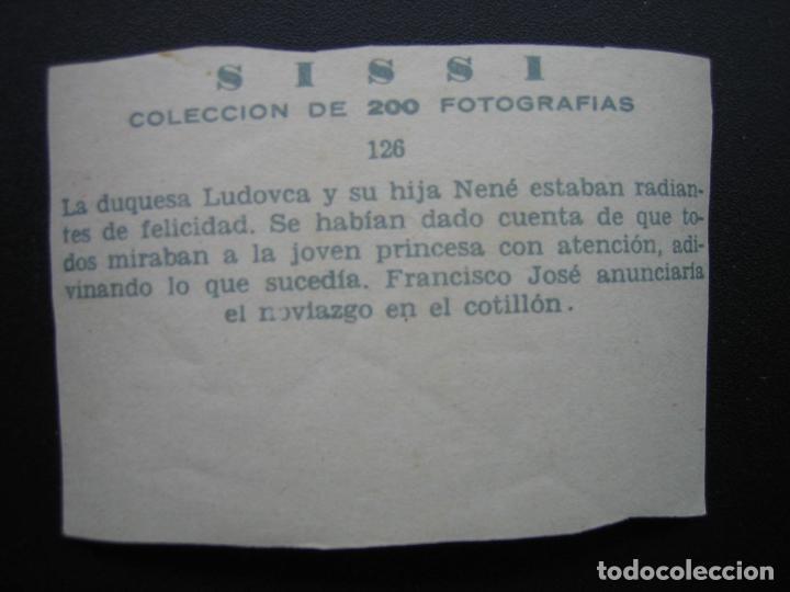 Coleccionismo cromos antiguos: Cromo Sissi Emperatriz - Foto 2
