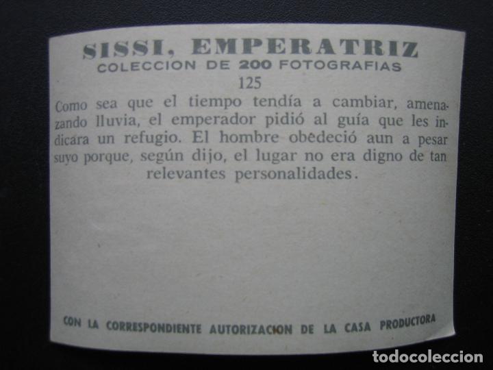 Coleccionismo cromos antiguos: Cromo Sissi Emperatriz - Foto 2