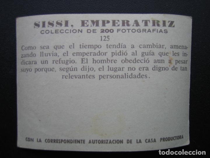 Coleccionismo cromos antiguos: Cromo Sissi Emperatriz - Foto 2