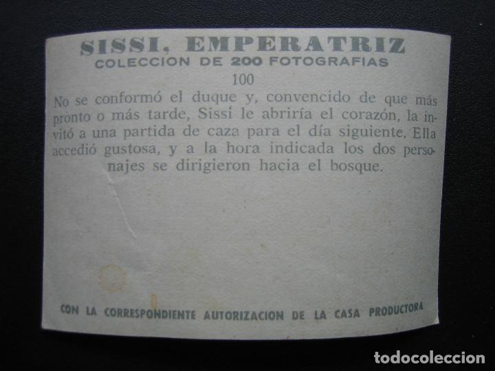 Coleccionismo cromos antiguos: Cromo Sissi Emperatriz - Foto 2