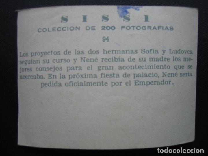 Coleccionismo cromos antiguos: Cromo Sissi Emperatriz - Foto 2