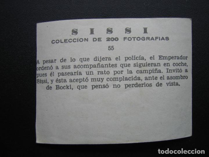 Coleccionismo cromos antiguos: Cromo Sissi Emperatriz - Foto 2