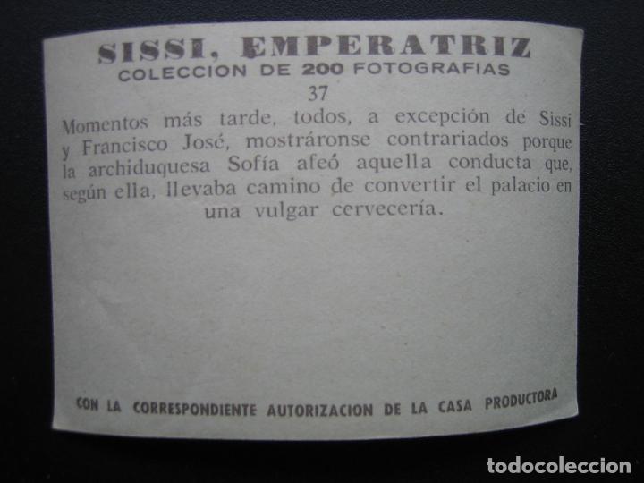 Coleccionismo cromos antiguos: Cromo Sissi Emperatriz - Foto 2