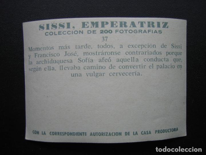 Coleccionismo cromos antiguos: Cromo Sissi Emperatriz - Foto 2