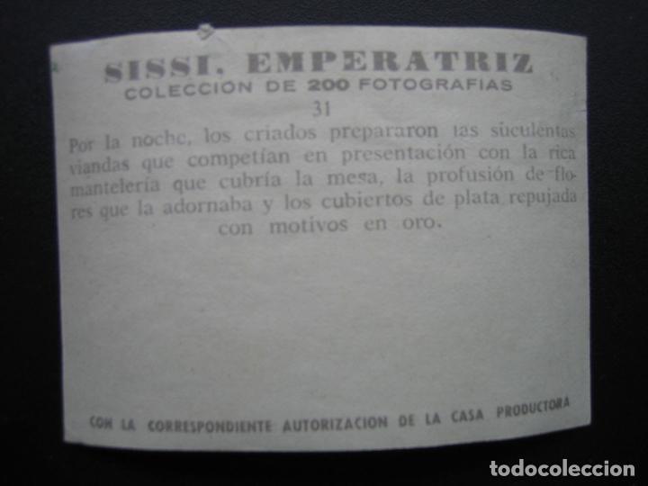 Coleccionismo cromos antiguos: Cromo Sissi Emperatriz - Foto 2
