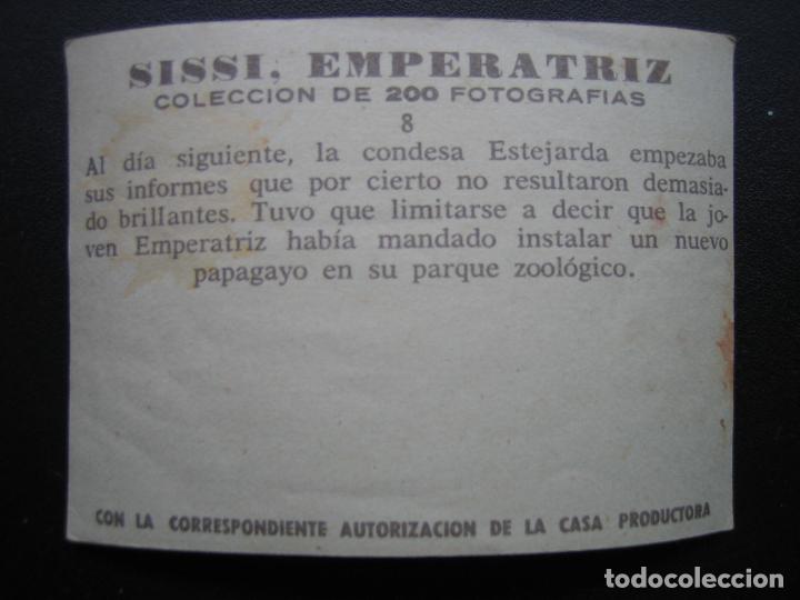 Coleccionismo cromos antiguos: Cromo Sissi Emperatriz - Foto 2