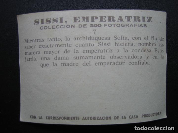 Coleccionismo cromos antiguos: Cromo Sissi Emperatriz - Foto 2