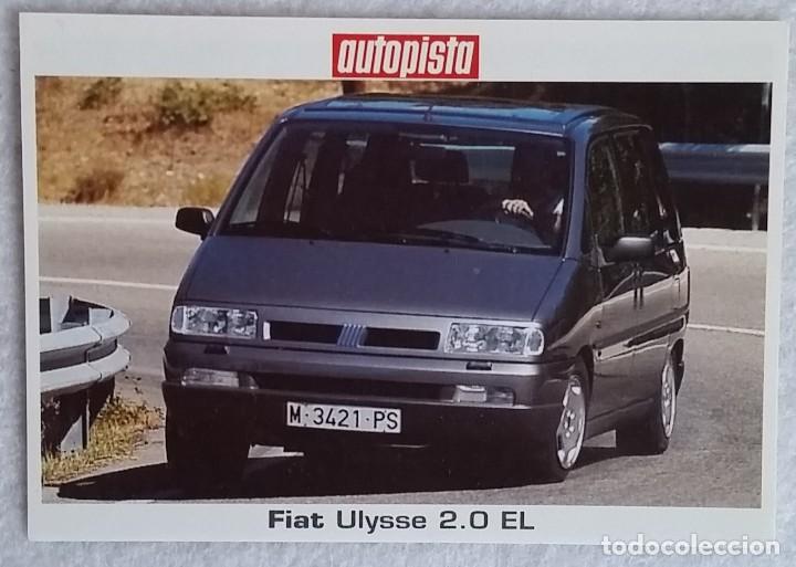 Coleccionismo Cromos antiguos: CROMO N&ordm; 69. FIAT ULYSSE 2.0 EL. COCHES DEL MUNDO. AUTOPISTA. CCAVENDE