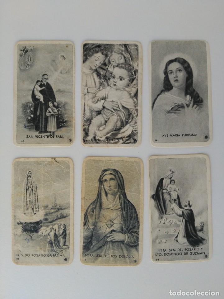 Coleccionismo cromos antiguos: Lote de 6 cromos religiosos - Foto 1