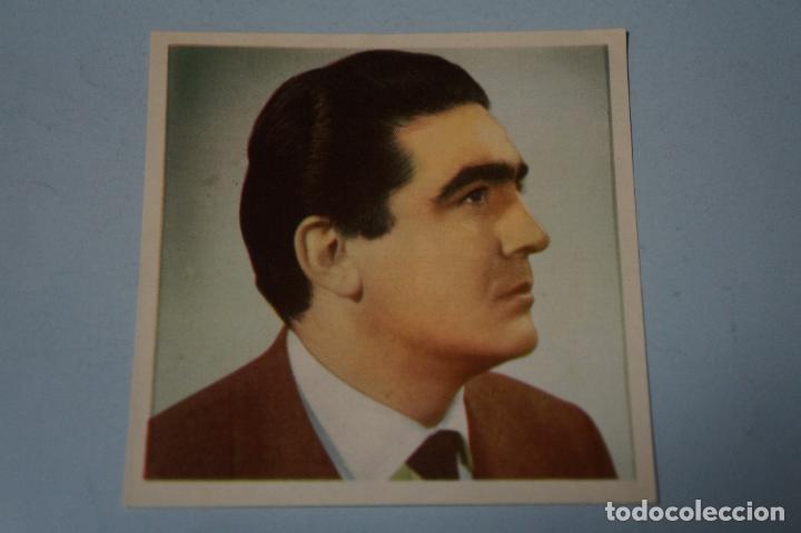 Collectionnisme Cartes &agrave; collectionner anciennes: CROMO DE PEDRO SAIZ ALONSO SIN PEGAR N&ordm; 21 DEL &Aacute;LBUM FAMOSOS DE LA CANCI&Oacute;N RADIO Y TELEVISI&Oacute;N