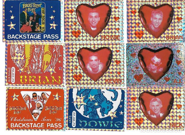 Coleccionismo cromos antiguos: CROMOS DE LOS BACKSTREET BOYS - Foto 1