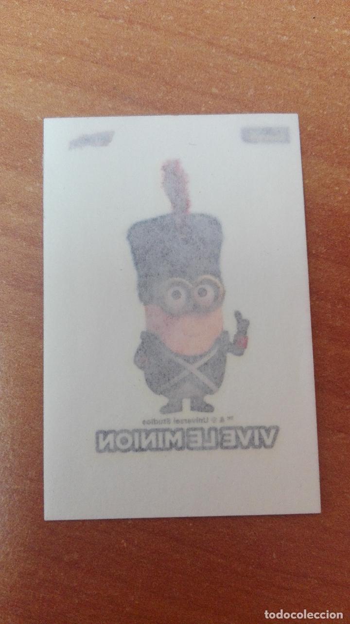 Coleccionismo cromos antiguos: CROMO PEGATINA PHOSKITOS (LOS MINIONS ) TATTOO NUEVO SIN ENVOLTORIO