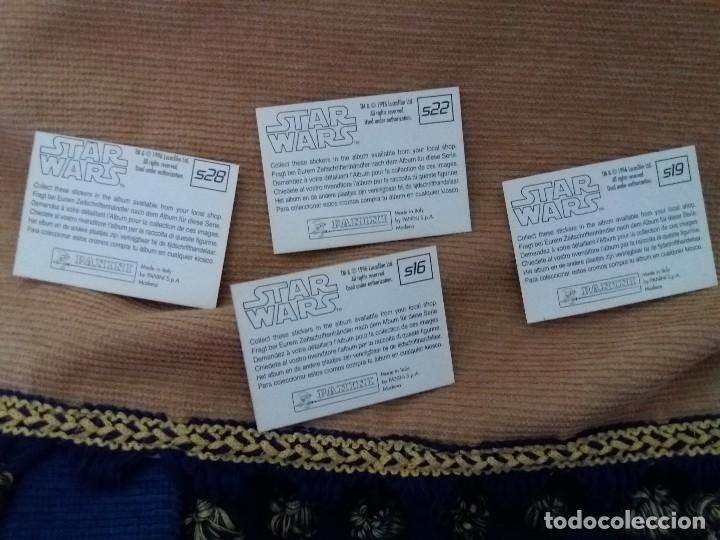 Coleccionismo cromos antiguos: PANINI STAR WARS NUNCA PEGADO. LEER - Foto 2