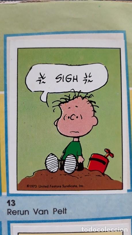 Coleccionismo cromos antiguos: I LOVE SNOOPY PANINI N 13 - Foto 1