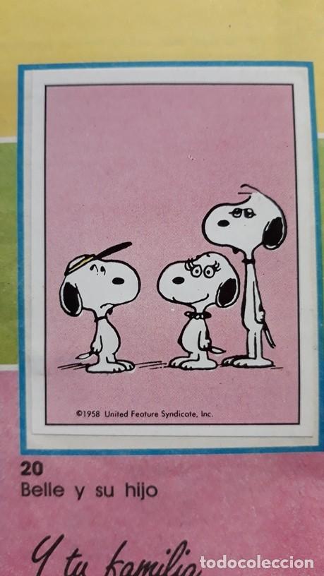 Coleccionismo cromos antiguos: I LOVE SNOOPY PANINI N 20 - Foto 1