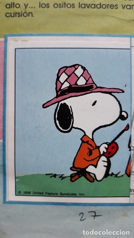 Coleccionismo cromos antiguos: I LOVE SNOOPY PANINI N 27 - Foto 1