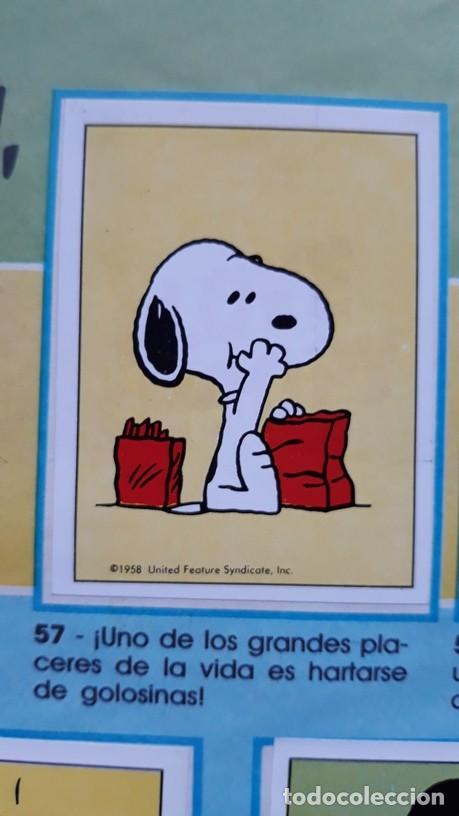 Coleccionismo cromos antiguos: I LOVE SNOOPY PANINI N 57 - Foto 1