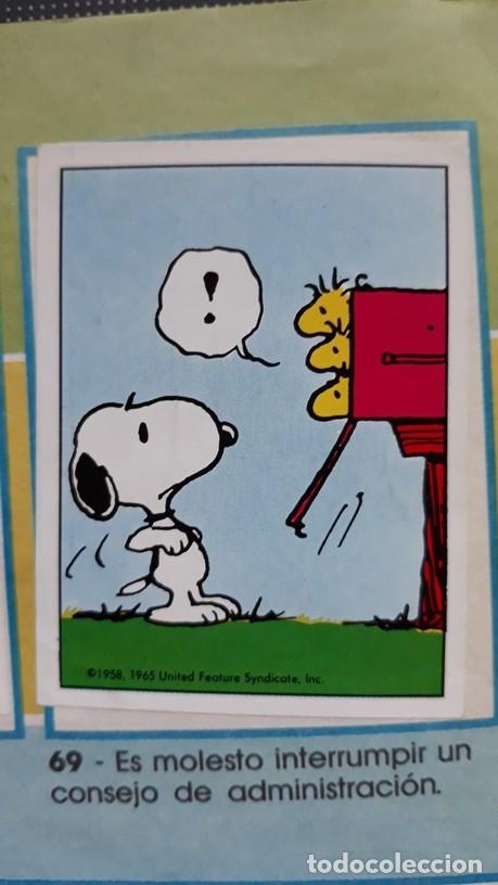 Coleccionismo cromos antiguos: I LOVE SNOOPY PANINI N 69 - Foto 1