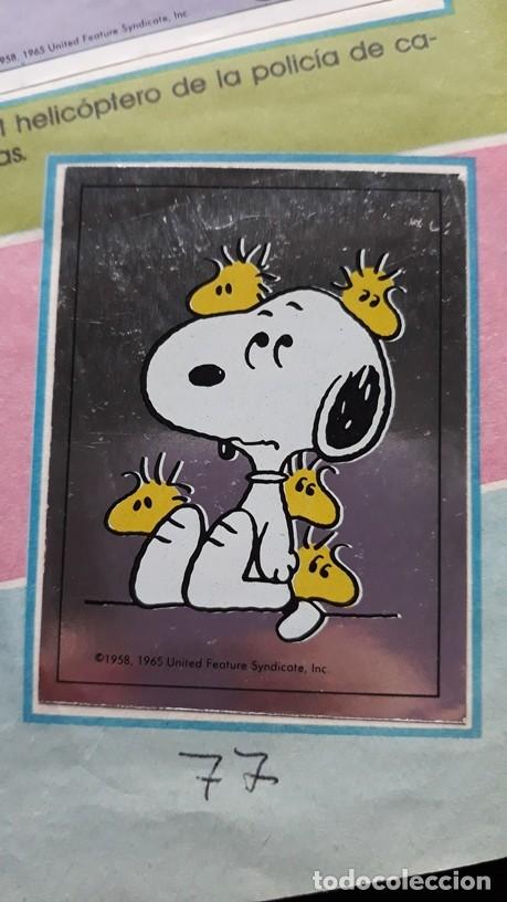 Coleccionismo cromos antiguos: I LOVE SNOOPY PANINI N 77 - Foto 1