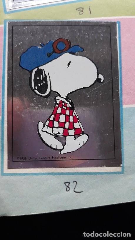 Coleccionismo cromos antiguos: I LOVE SNOOPY PANINI N 82 - Foto 1