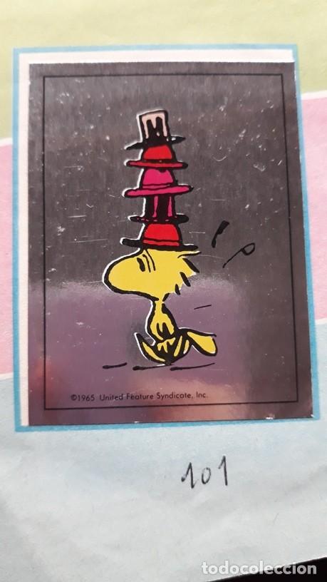 Coleccionismo cromos antiguos: I LOVE SNOOPY PANINI N 101 - Foto 1