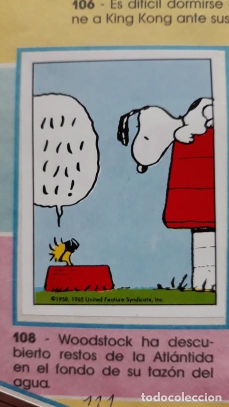 Coleccionismo cromos antiguos: I LOVE SNOOPY PANINI N 108 - Foto 1