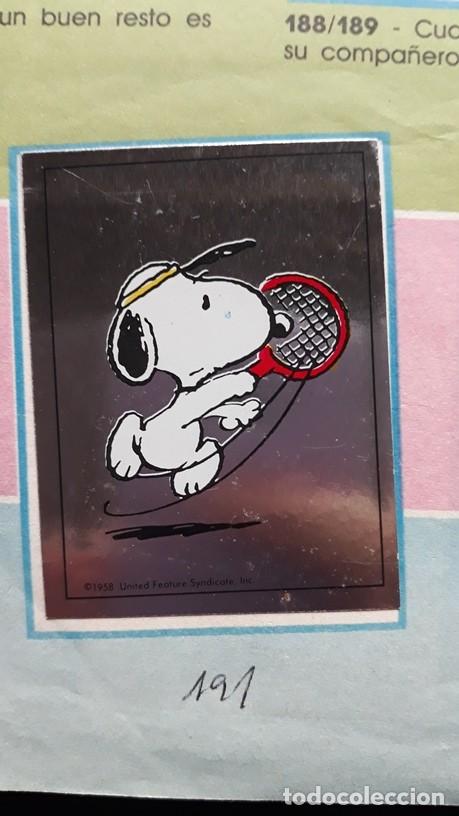 Coleccionismo cromos antiguos: I LOVE SNOOPY PANINI N 191 - Foto 1