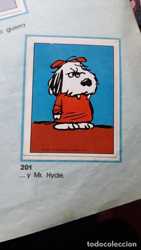 Coleccionismo cromos antiguos: I LOVE SNOOPY PANINI N 201 - Foto 1