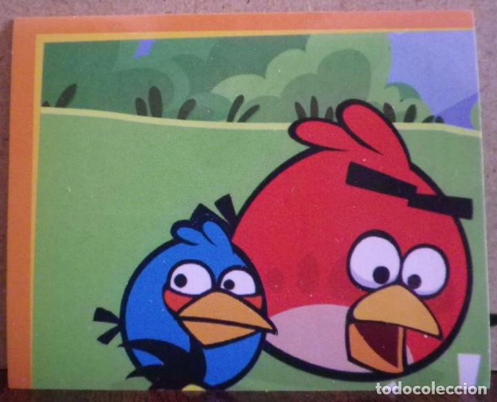Coleccionismo cromos antiguos: Angry Birds. E-Max 2012. Cromo sin pegar N&ordm; 1 - Foto 1