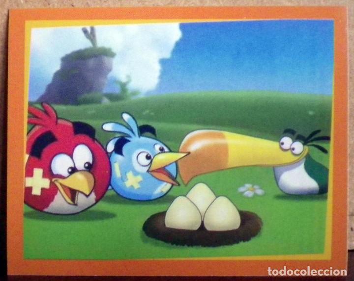 Coleccionismo cromos antiguos: Angry Birds. E-Max 2012. Cromo sin pegar N&ordm; 55 - Foto 1