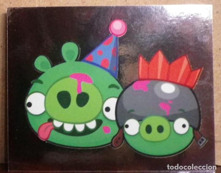 Coleccionismo cromos antiguos: Angry Birds. E-Max 2012. Cromo sin pegar Letra H - Foto 1