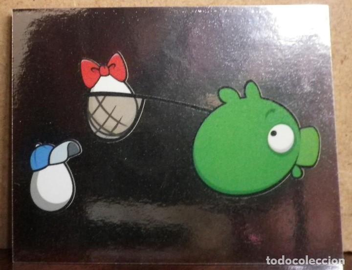 Coleccionismo cromos antiguos: Angry Birds. E-Max 2012. Cromo sin pegar Letra I - Foto 1
