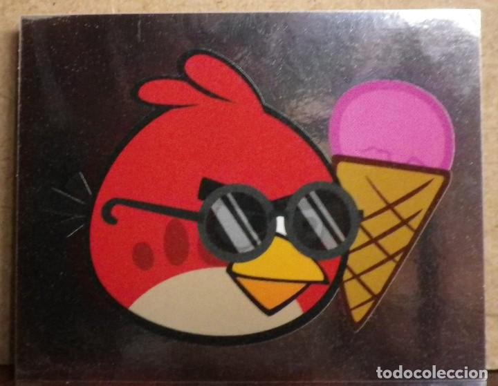 Coleccionismo cromos antiguos: Angry Birds. E-Max 2012. Cromo sin pegar Letra L - Foto 1