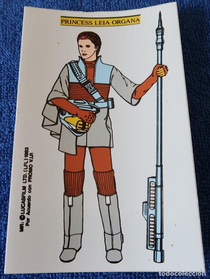 Coleccionismo Cromos antiguos: STAR WARS - Leia - EL RETORNO DEL JEDI - PROMOVIP