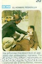 Coleccionismo Cromos antiguos: CROMO CROPAN SERIE TV EL SANTO N&ordm; 20