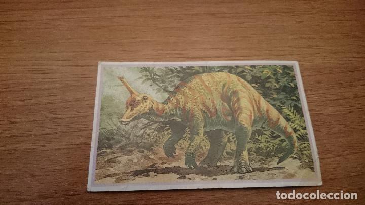Coleccionismo cromos antiguos: CROMO DINOSAURIOS N&ordm; 90- COME SAURIOS - Foto 1
