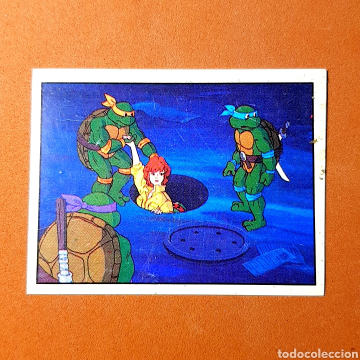 Coleccionismo cromos antiguos: CROMO PANINI 1990 - TURTLES &bull; N&deg;39 - Foto 1